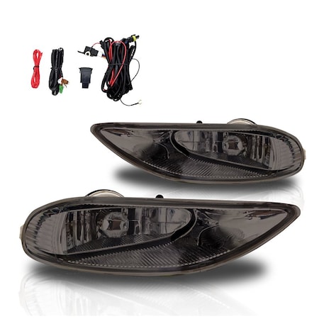 Winjet Fog Lights - Clear - Wiring Kit Included CFWJ-0047-S